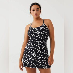 Outdoor Voices The Exercise Dress Ditzy Butterflies Medium